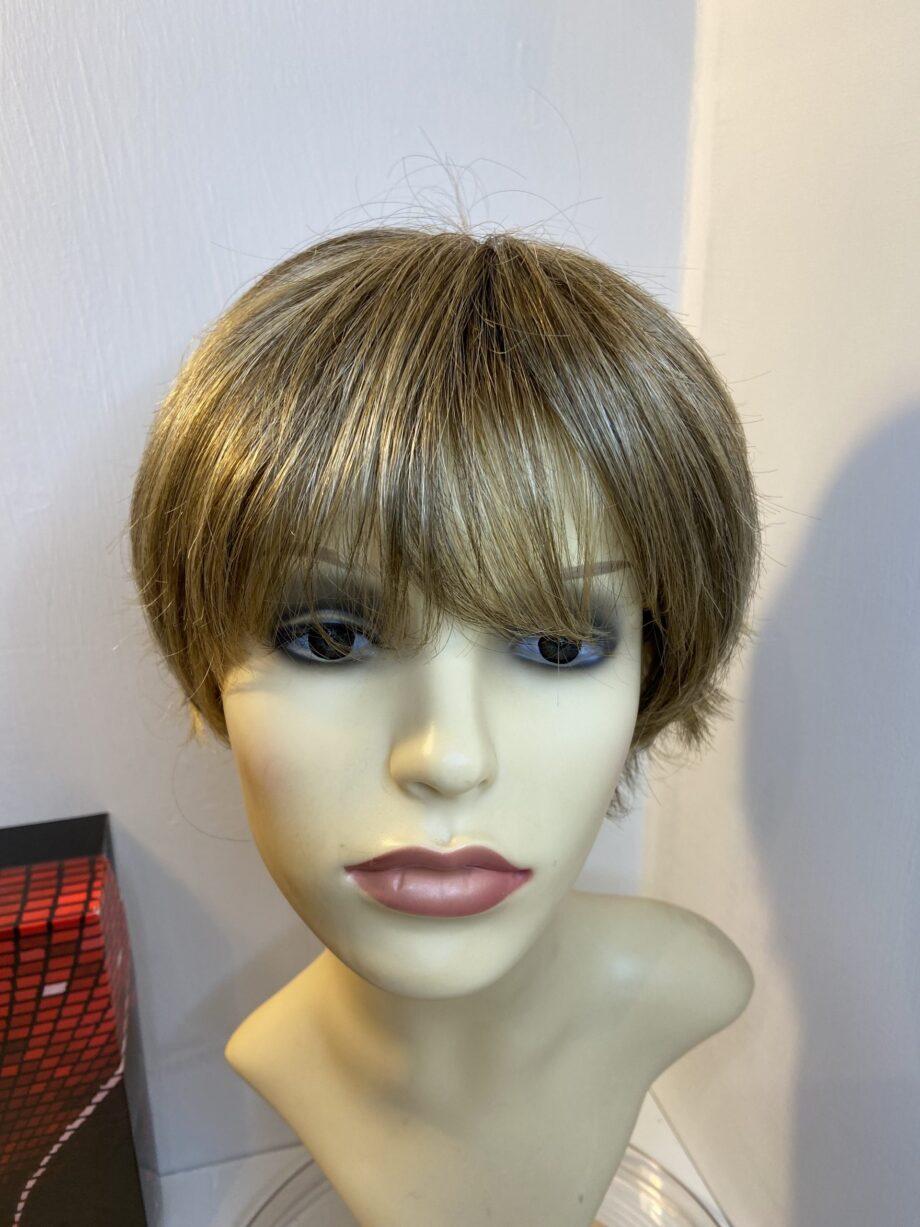 Sandy mix stylish short wig. Bblms282