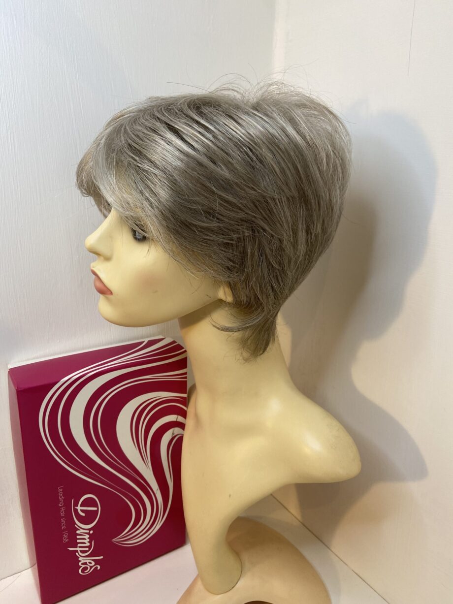 Dimples warm grey wig. Bgss268