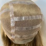 Blonde mid length soft cap wig. Bblms279