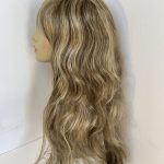 Blonde long wavy highlighted wig. Bllw746