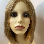 Blonde mid length soft cap wig. Bblms279