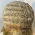 Blonde mid length soft cap wig. Bblms279