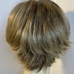 Sandy mix stylish short wig. Bblms282
