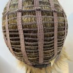 Blonde highlighted rooted wig. Bblms283