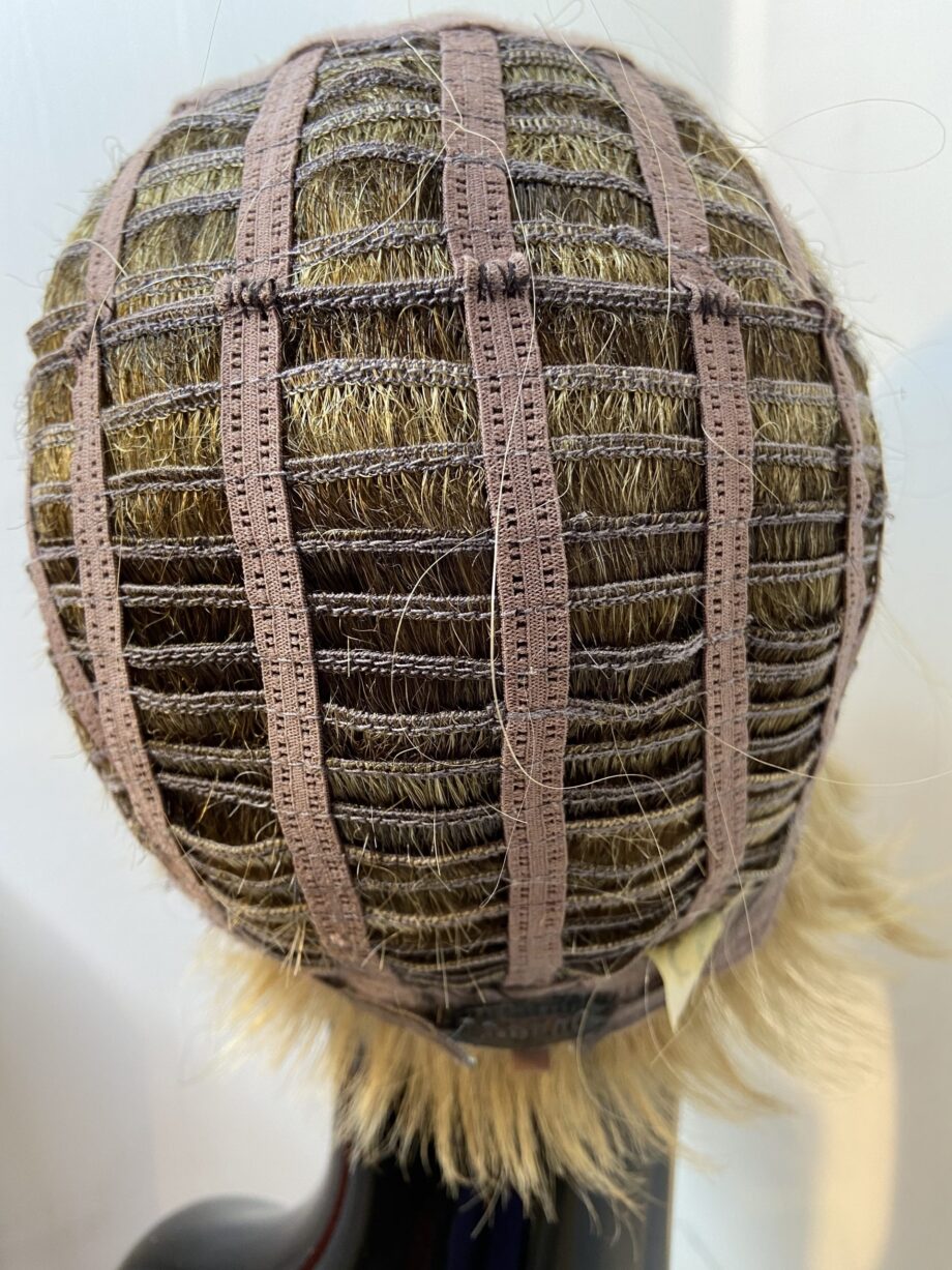 Blonde highlighted rooted wig. Bblms283