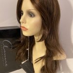 Ginger brown designer long new wig. Bbrls275