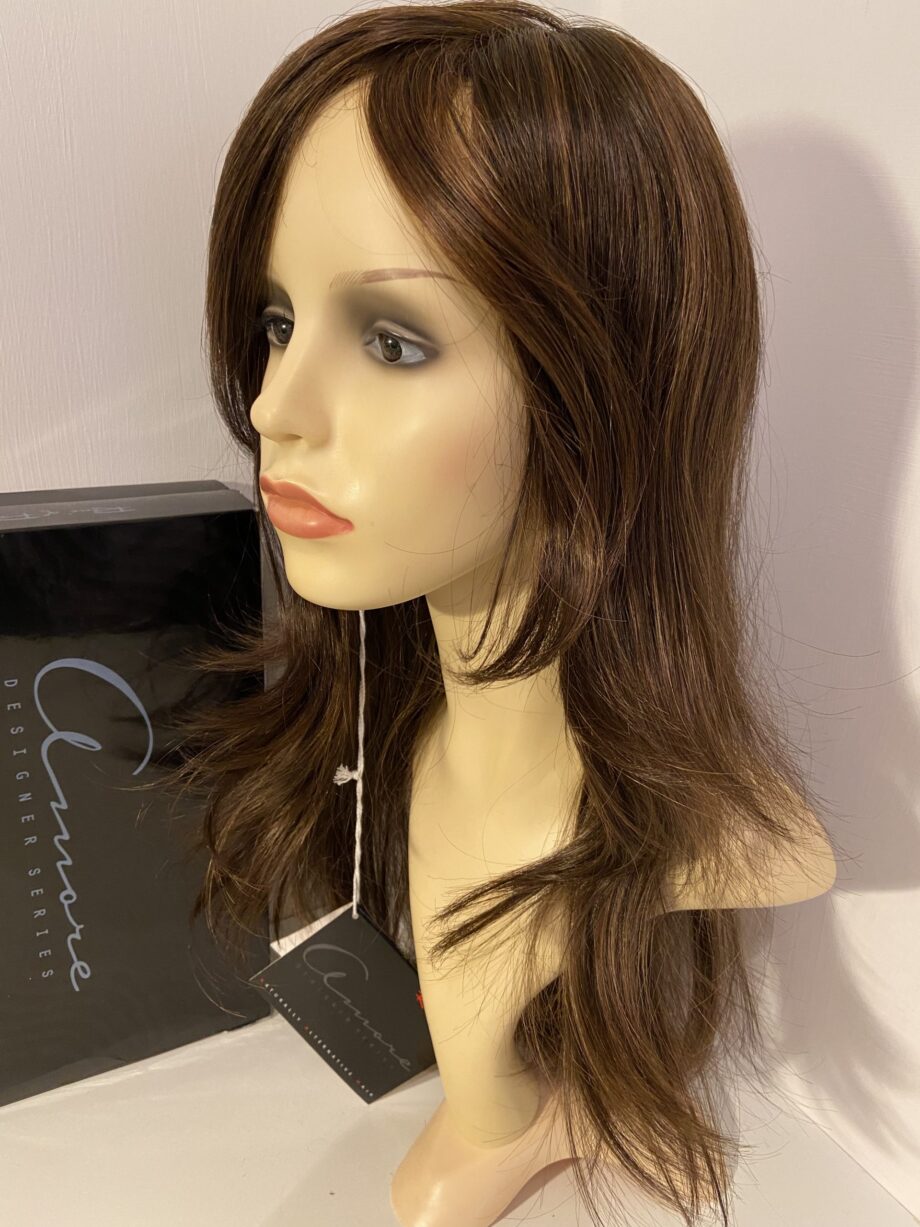 Ginger brown designer long new wig. Bbrls275