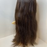 Human hair soft cap long by brown wig. Brls5158