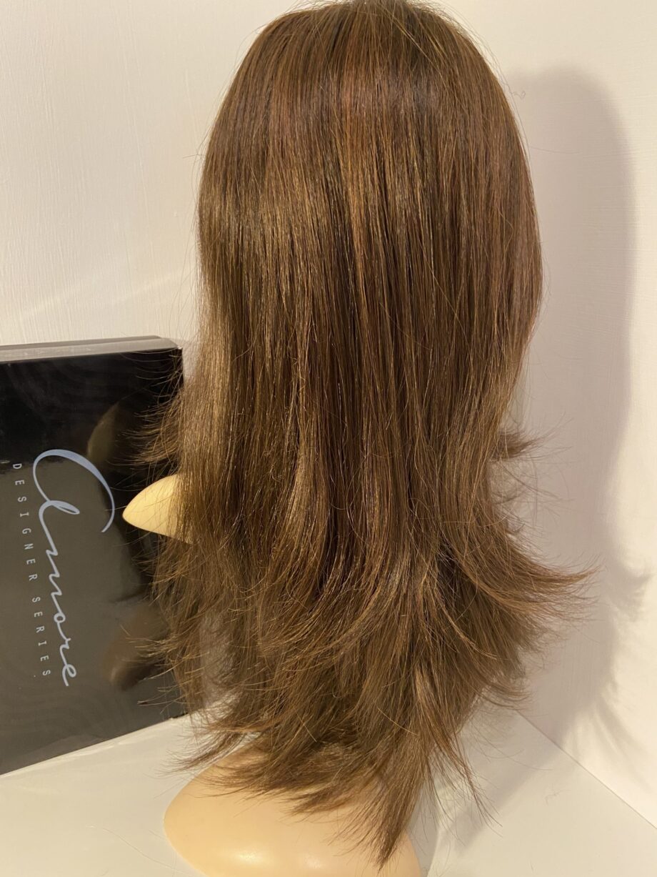 Ginger brown designer long new wig. Bbrls275