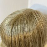 Shiny blonde wig. Blms5163