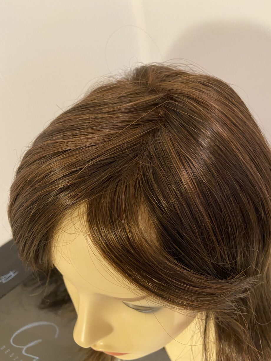 Ginger brown designer long new wig. Bbrls275