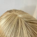 Blonde mid length wig. Bblms276
