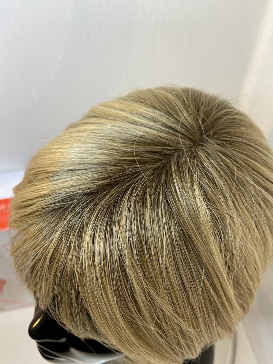 Blonde highlighted rooted wig. Bblms283