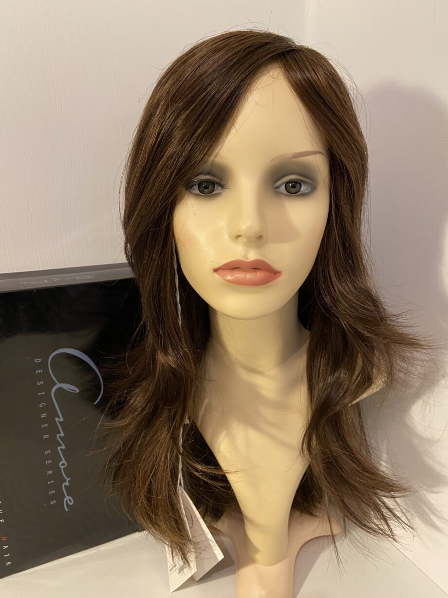 Ginger brown designer long new wig. Bbrls275