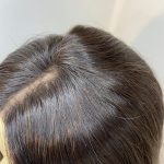 Human hair soft cap long by brown wig. Brls5158