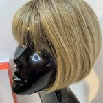 Blonde highlighted rooted wig. Bblms283