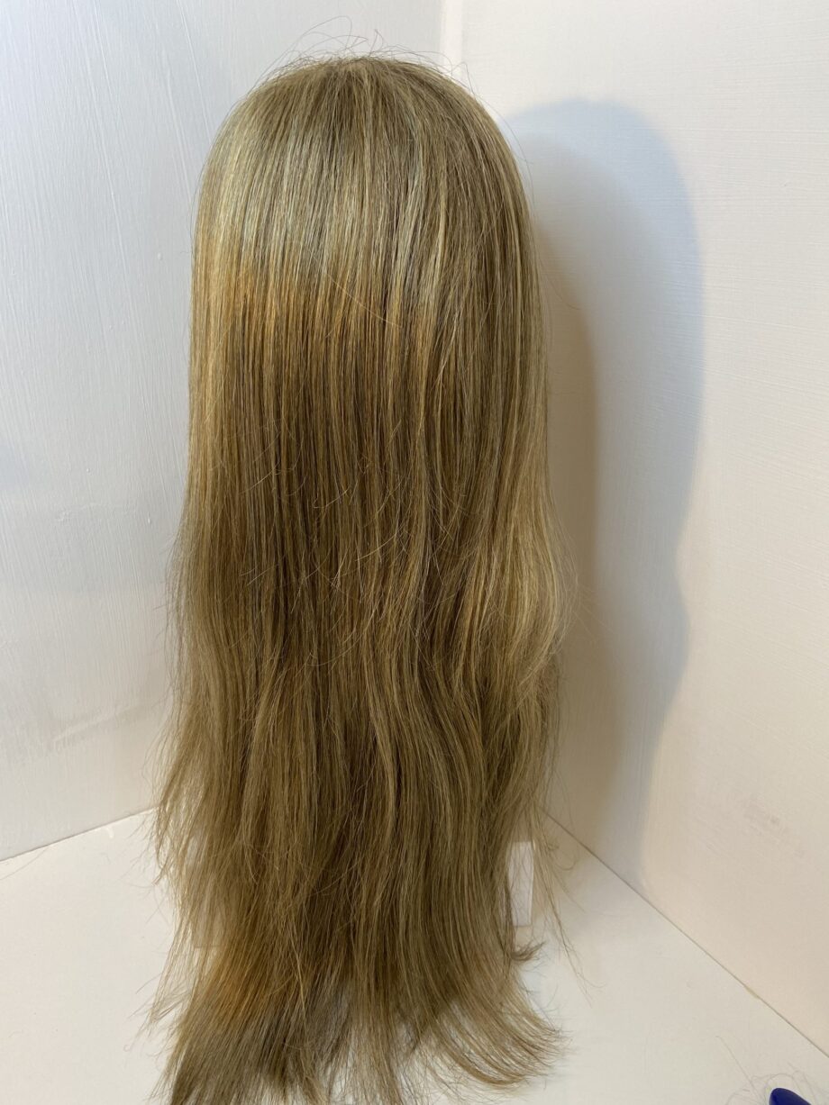 Very long blonde highlighted  wig. Blls8024