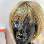 Blonde highlighted rooted wig. Bblms283