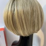 Blonde highlighted rooted wig. Bblms283