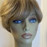 Stylish boxed blonde wig. Bblss287