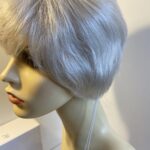 New silver grey designer soft cap wig. Pplgss473