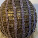 Rooted blonde mid length wig. Blms8027