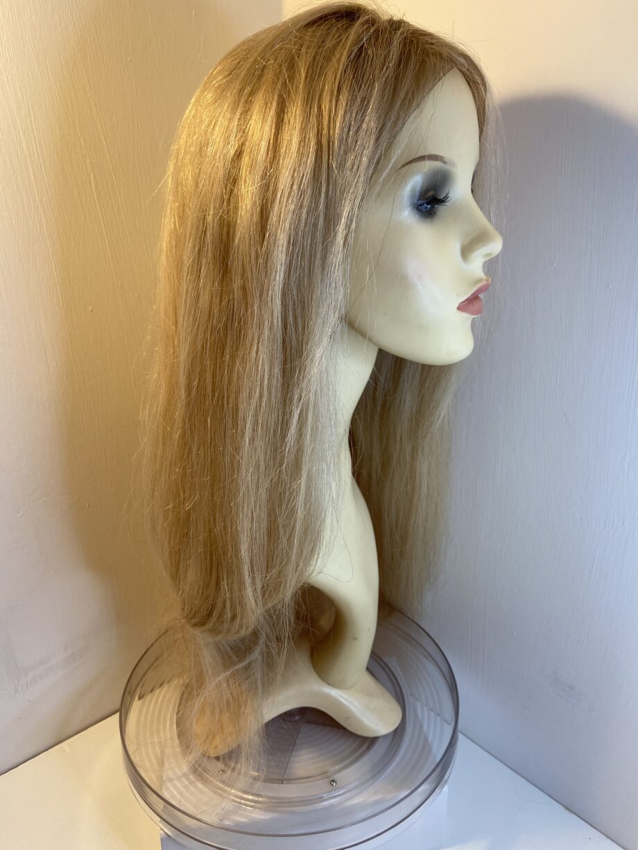 New long blonde rooted soft cap . Blls755
