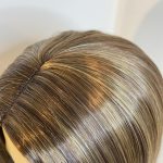 Shiny brown long topper. Brls595