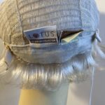 New silver grey designer soft cap wig. Pplgss473
