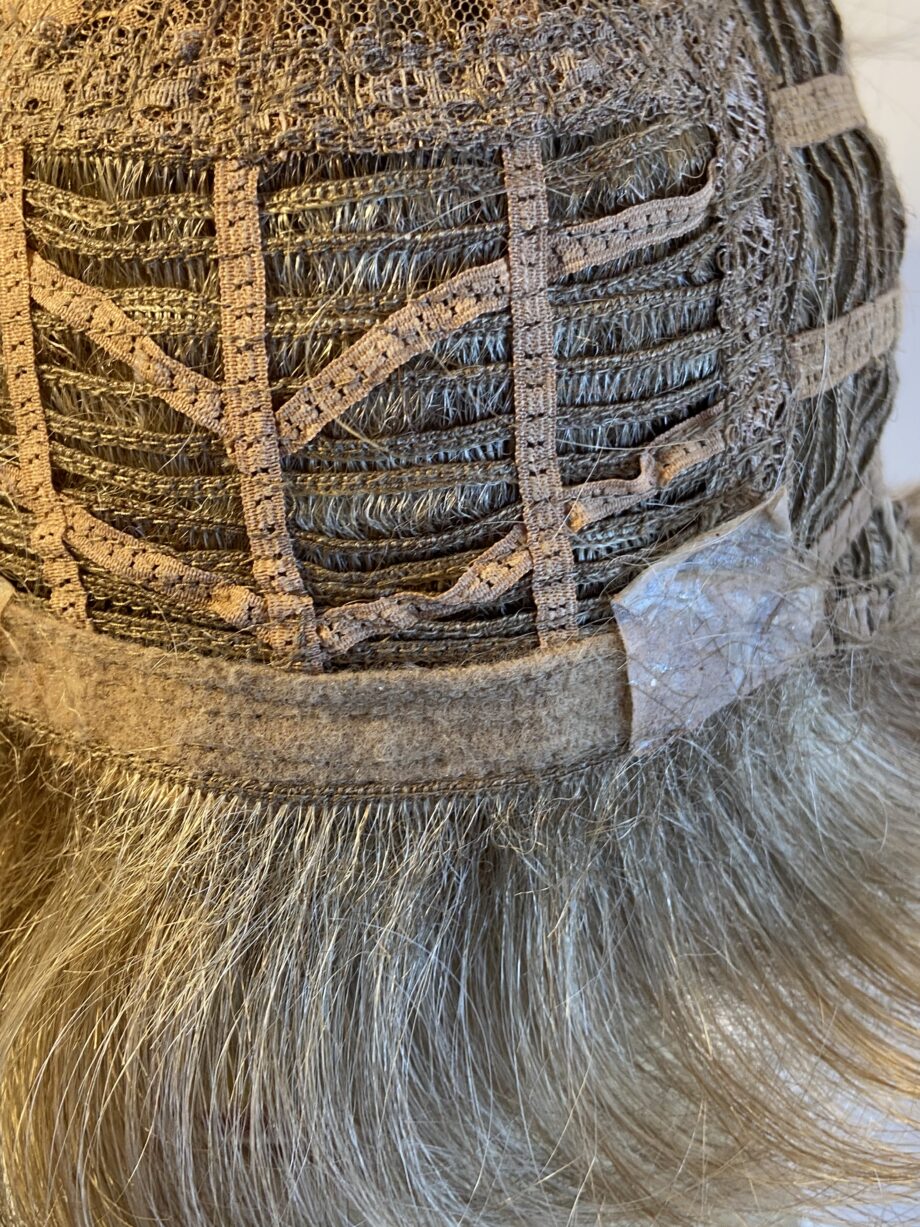 Stylish boxed blonde wig. Bblss287