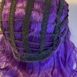 Gorgeous purple new wig. Pumw754