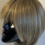 Blonde highlighted wig. Pplbrsc117