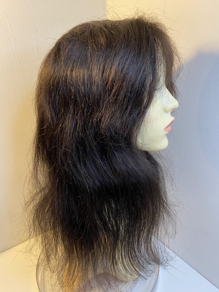 Dark brown long wavy wig. Pplbrls99