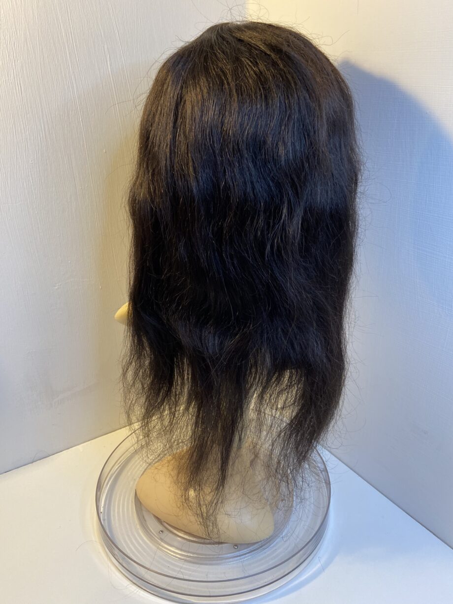 Dark brown long wavy wig. Pplbrls99