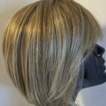 Blonde highlighted wig. Pplbrsc117
