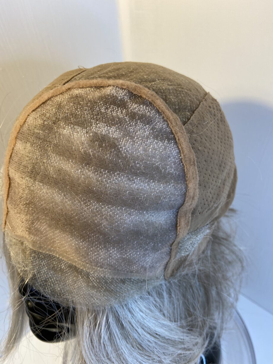 Blonde soft cap new wig. Gms68