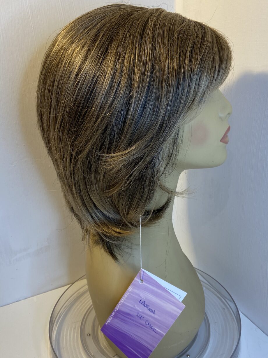 Delightful brown new wig. Nbrms164