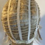 Rooted short blonde wig. Blss62