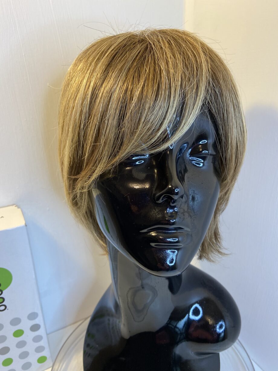 Light brown boxed wig. Pplbrms181