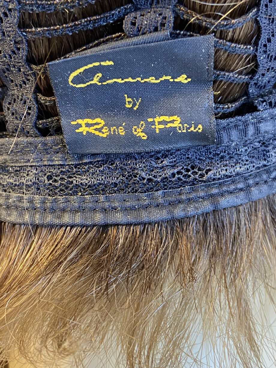 Rene of Paris designer brown wig. Brms202