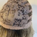 Blonde wavy mid length wig. Blmw792