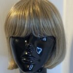 Blonde shiny wig. Blms478