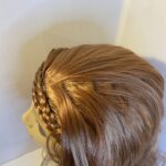 Auburn hair band. Bbbrls174