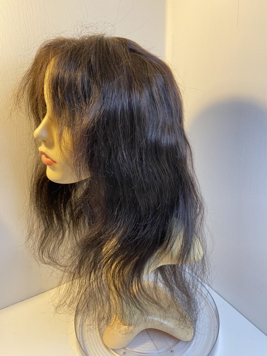Dark brown long wavy wig. Pplbrls99