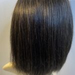 Dark brown long wig. Brms93