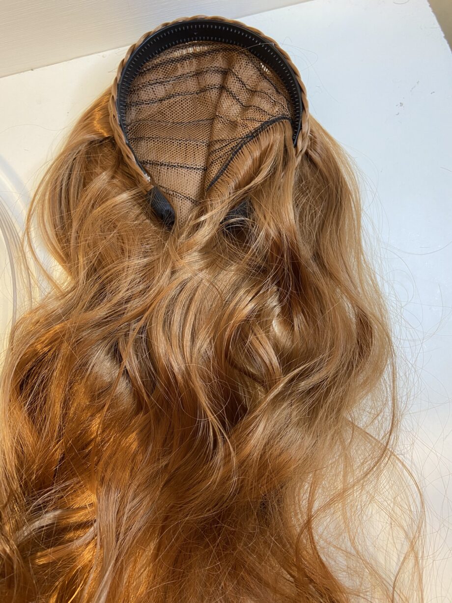 Auburn hair band. Bbbrls174