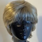 Blonde short stylish wig. Blss43