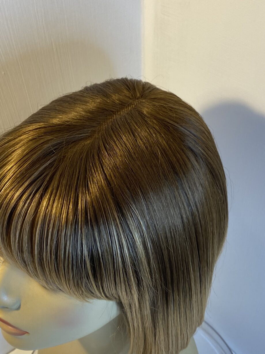 Rooted blonde Rene of Paris wig. Brms480
