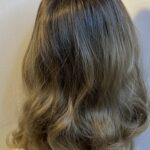 Silky soft Long wavy rooted brown wig. Pplbrlc321
