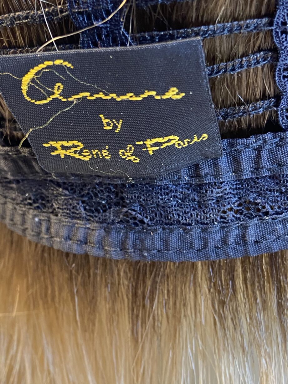Rooted blonde Rene of Paris wig. Brms480